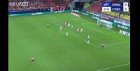蓉城1-0领先国安!德尔加多抢点破门&甘超传中助攻,侯森反应不及
