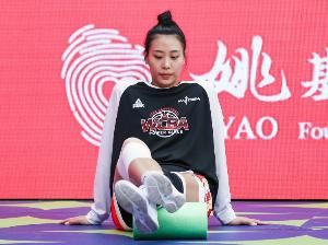 唐子婷:我是师姐 对自己的要求就是在场上更好地带领她们