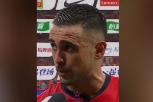 莱昂纳多:遗憾失点 第2个点球加布里埃尔请求自己罚&说他有把握